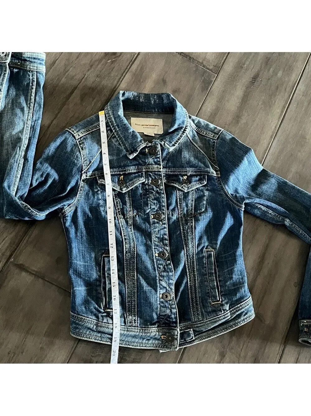 Anthropologie Pilcro and the Letterpress Denim Jacket - Size XS
